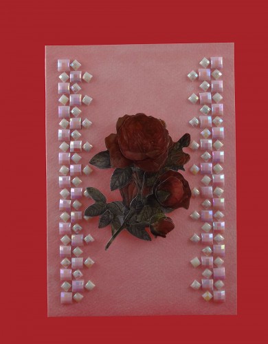 Geburtstagskarte Rose