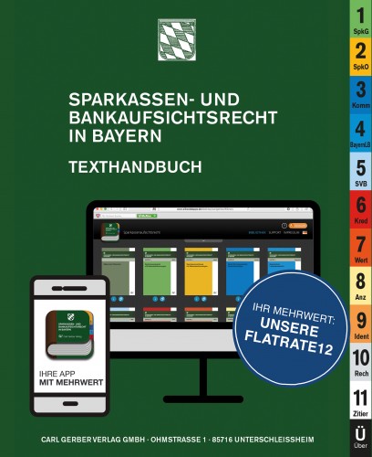 Sparkassen- und Bankaufsichtsrecht in Bayern - Flatrate12 Zum Preis von mtl.