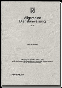 Allgemeine Dienstanweisung