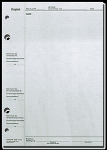 Verbandsversammlung (Original) - Format DIN A4