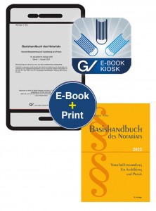 PRINTplus - Basishandbuch des Notariats 2022