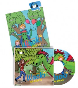 Hörbuch auf CD - Schatzbergdrache WACKI - Der Wächter - Band 2