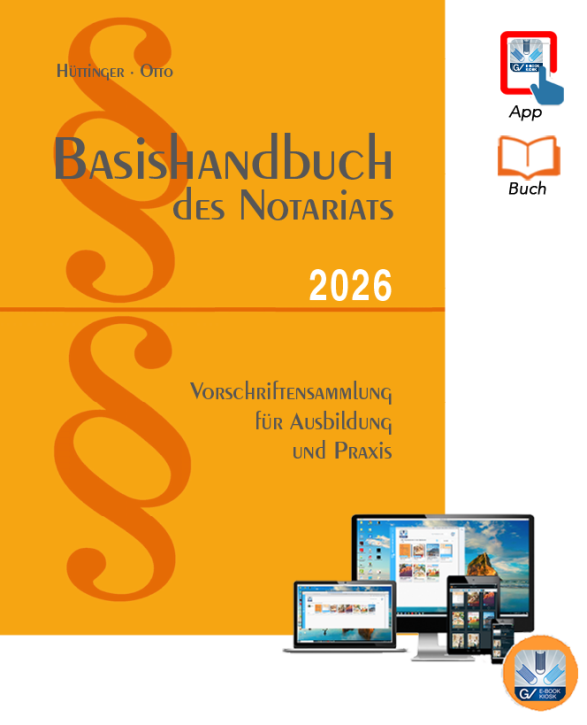 E-Book - Basishandbuch des Notariats 2026 E-Book - Basishandbuch des Notariats 2026