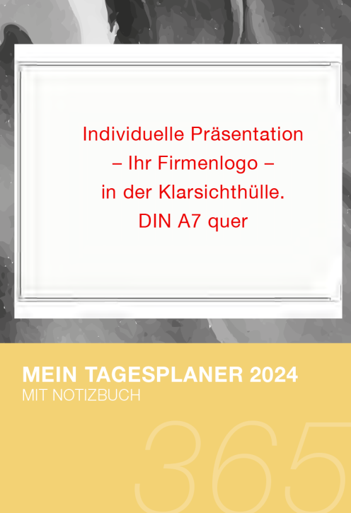 Mein Tagesplaner 2025 mit Notizblock