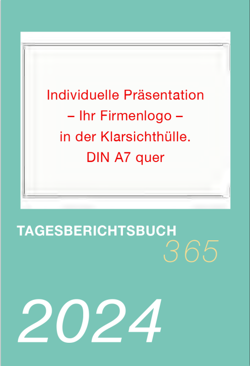 Tages-Berichtsbuch 2025 für Ihre Firma
