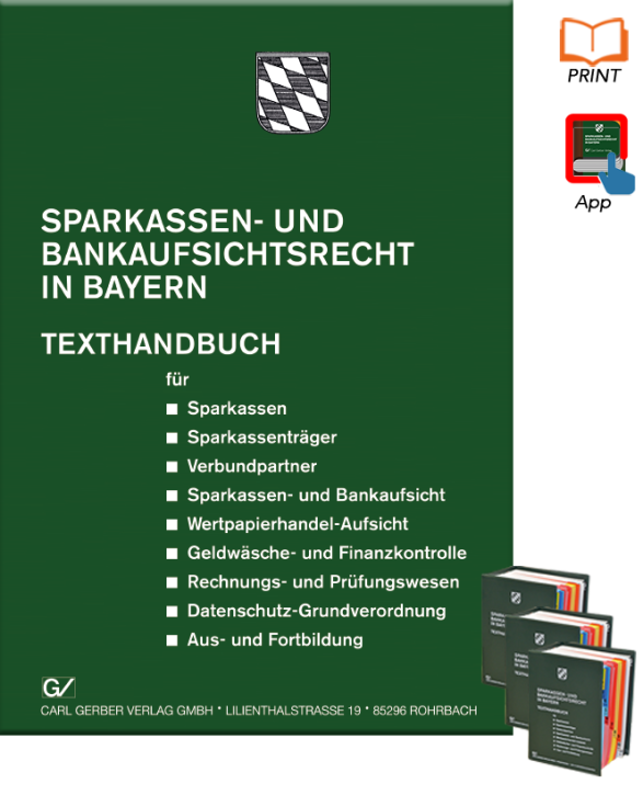 Sparkassen- und Bankaufsichtsrecht in Bayern -  Grundwerk PRINT-APART