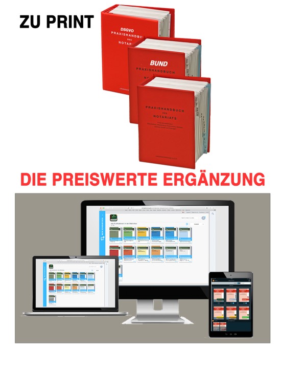 Praxishandbuch des Notariats  PRINTplus