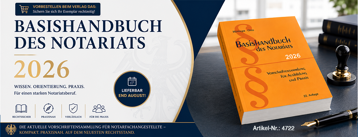 Basishandbuch des Notariats 2026