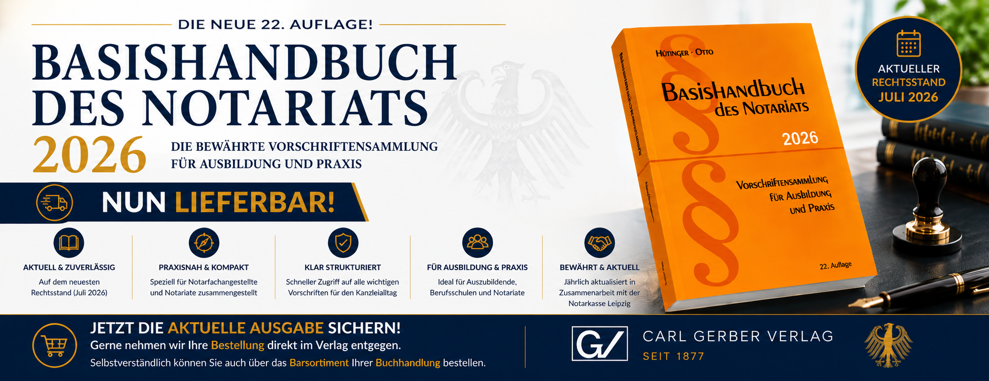 Basishandbuch des Notariats 2026