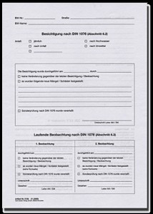 Überwachung und Besichtigung von Bauwerken