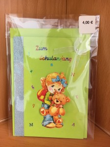 Zum Schulanfang Mädchen