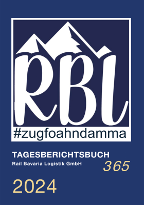 Tages-Berichtsbuch 2025 für Ihre Firma
